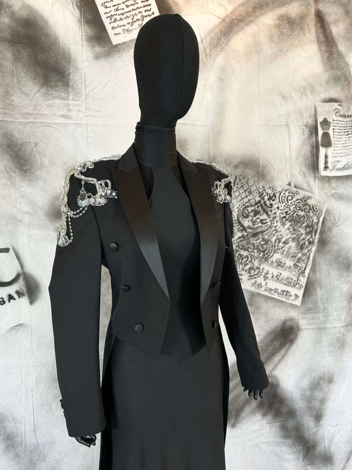 Black Slim Fit Dress