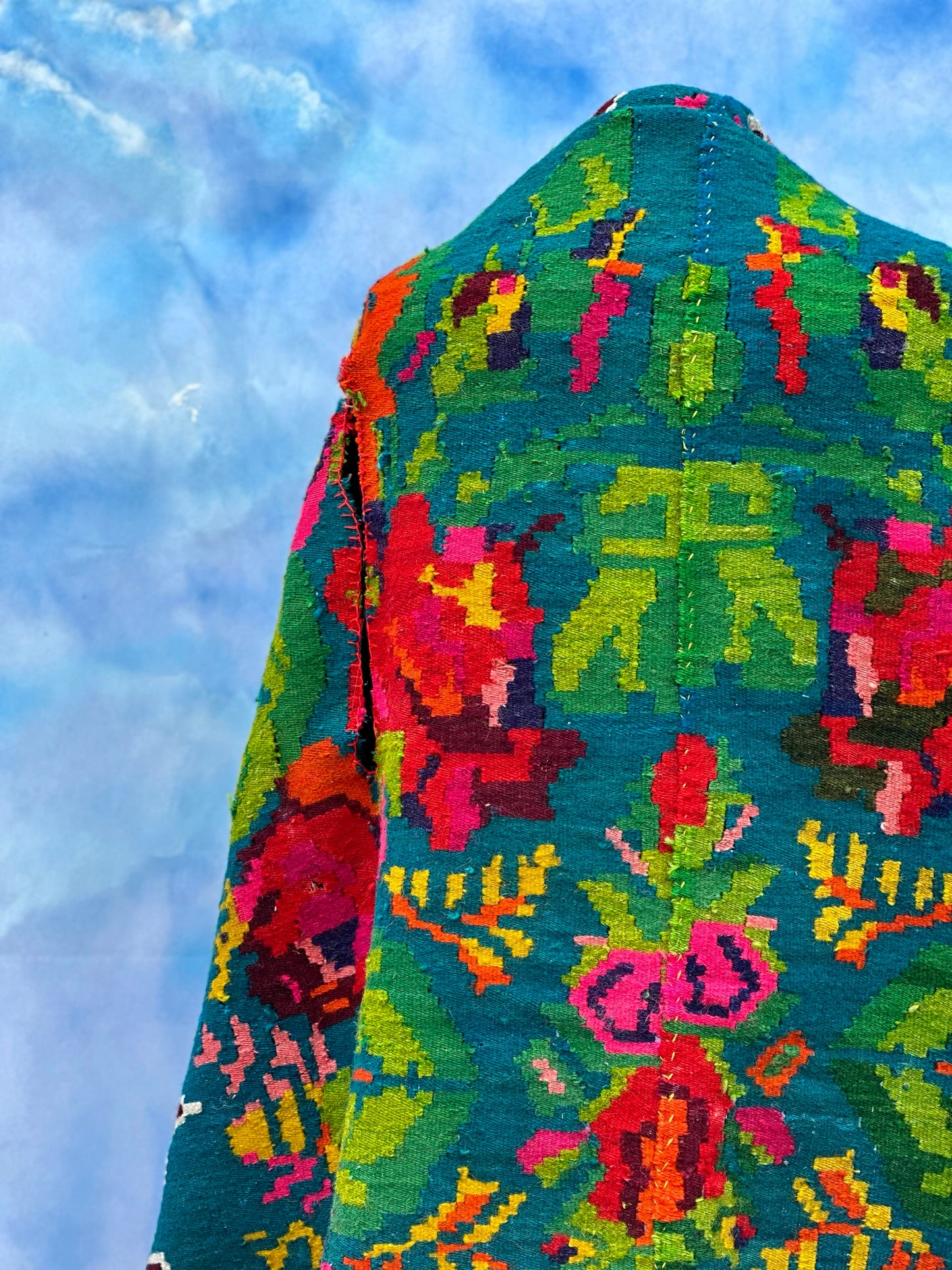 "Dor" Multicoloured Long Vest