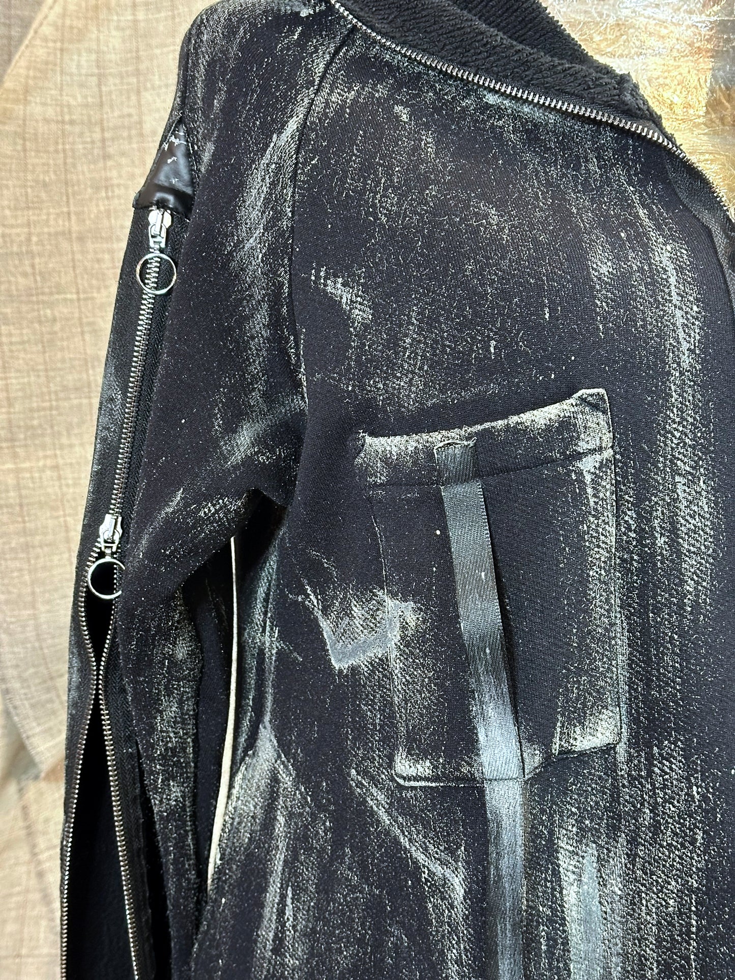 Hand-painted Hooded Jacket