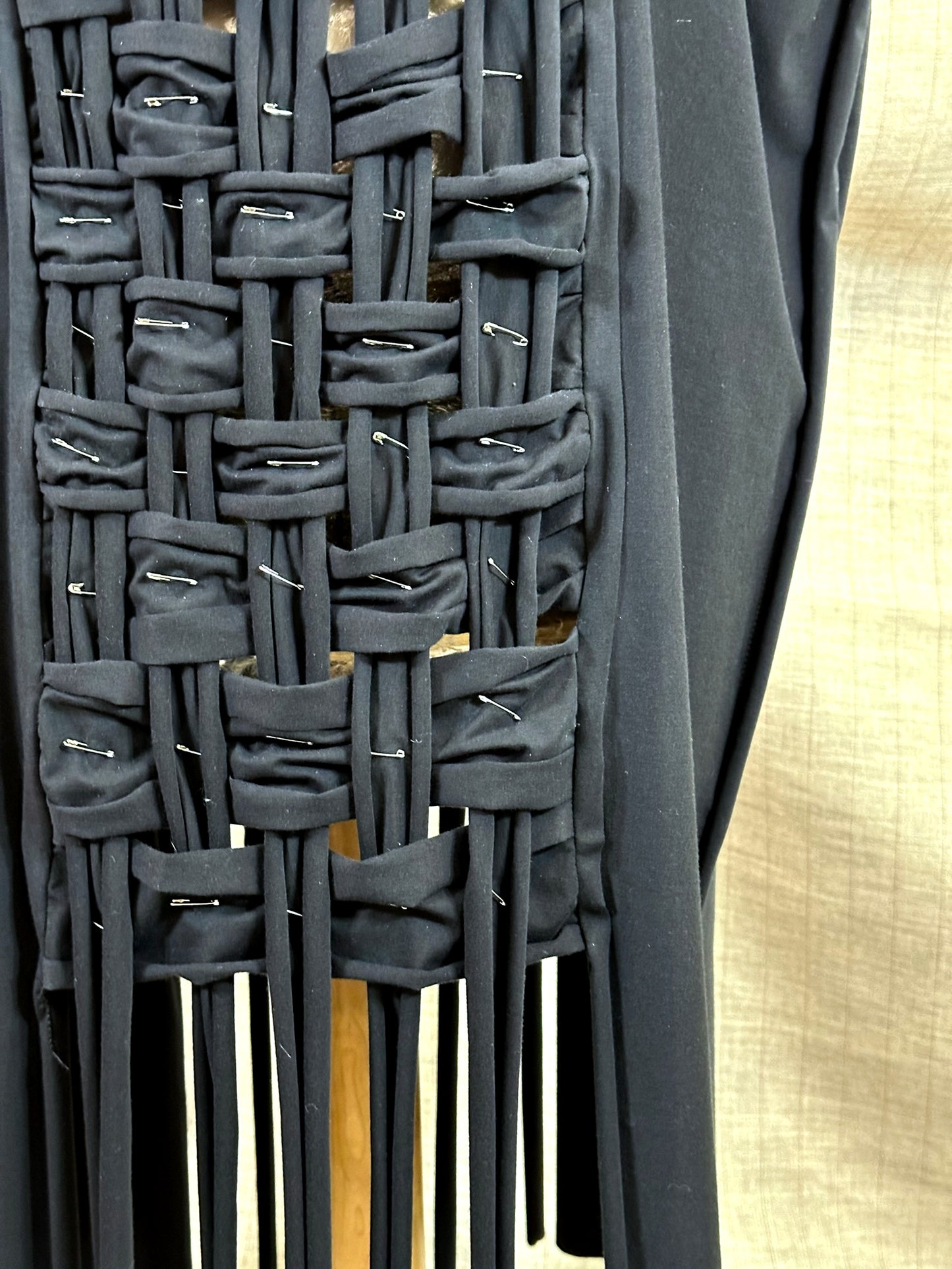 Woven Jersey Blouse