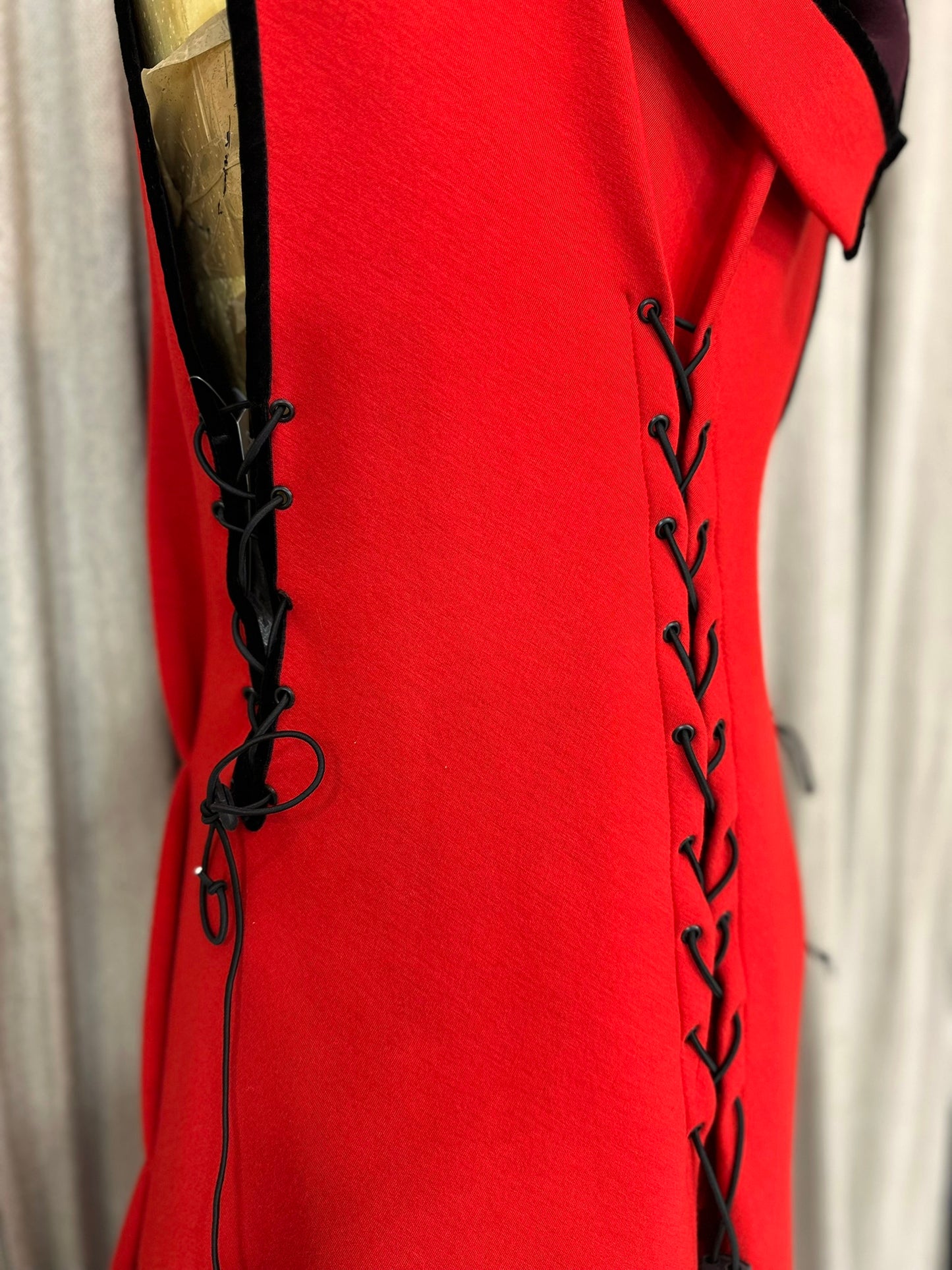 Red & Burgundy Adjustable Vest