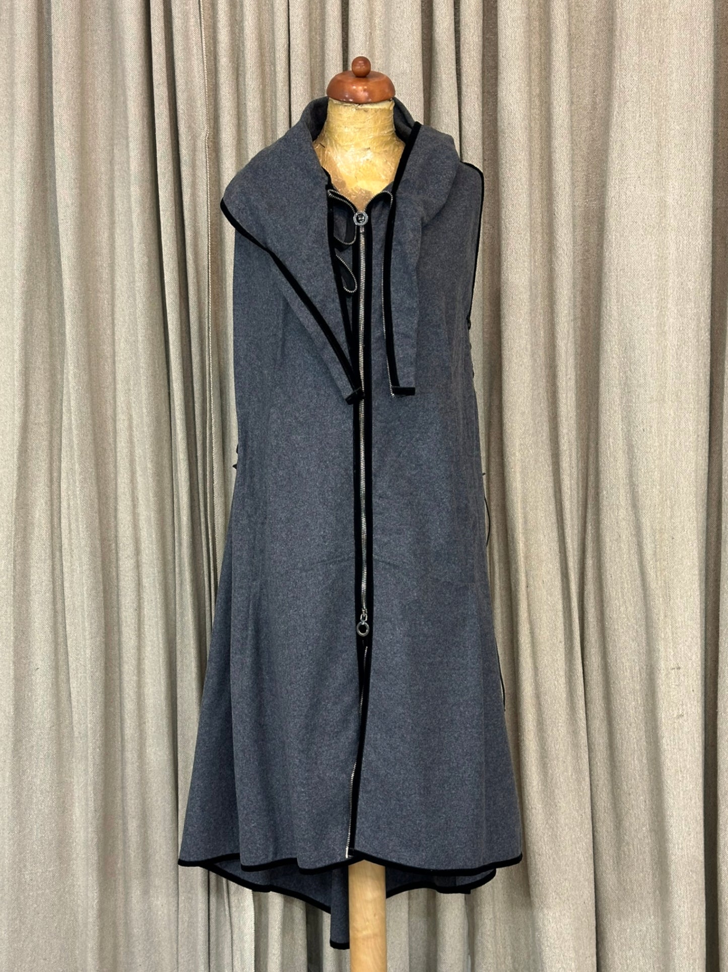Gray Adjustable Vest