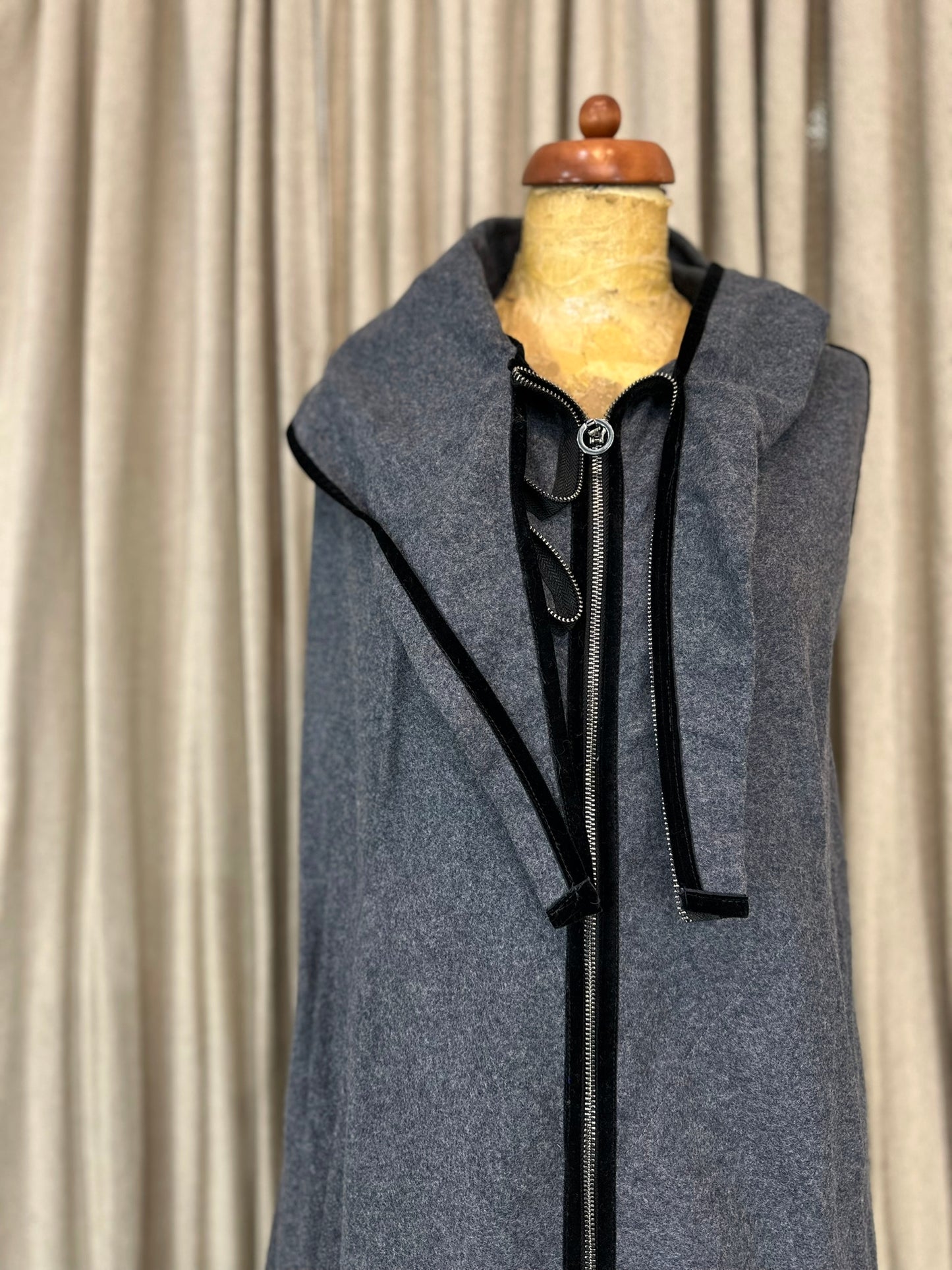 Gray Adjustable Vest