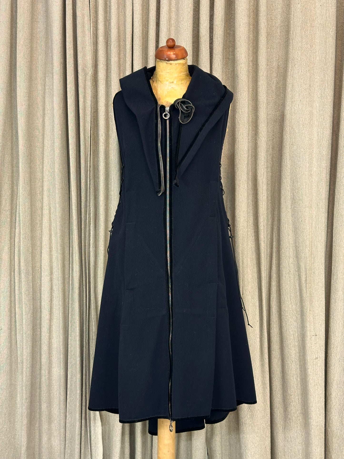 Black Adjustable Vest