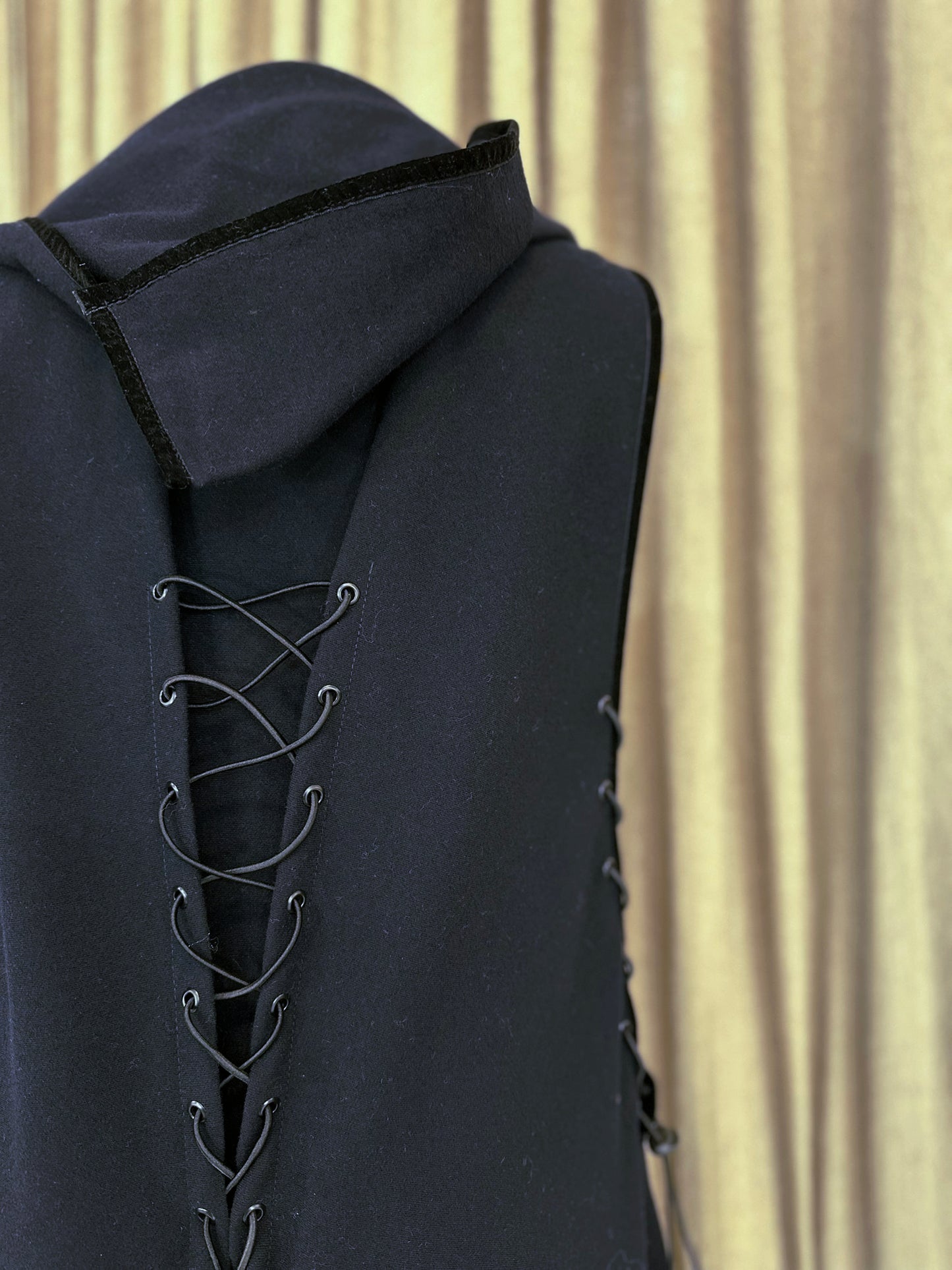 Black Adjustable Vest