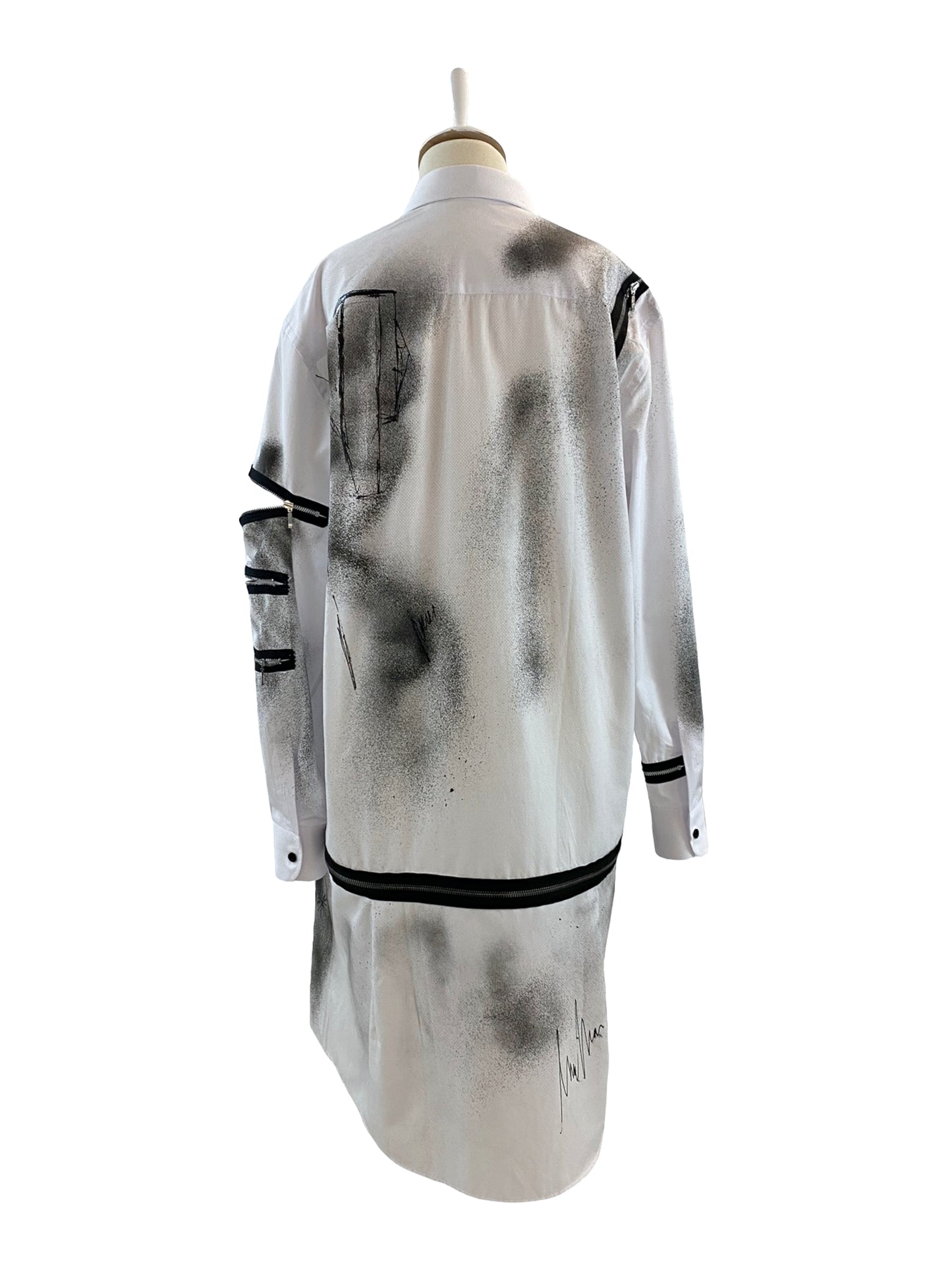 Puzzle Unisex Shirt with Zippers