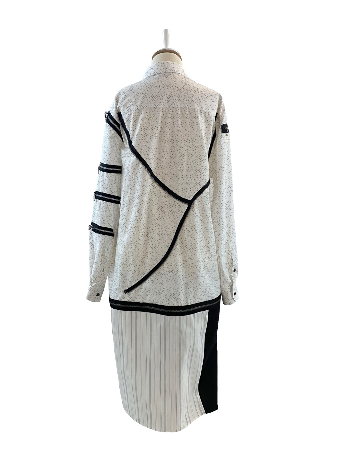 Puzzle Unisex Shirt with Zippers