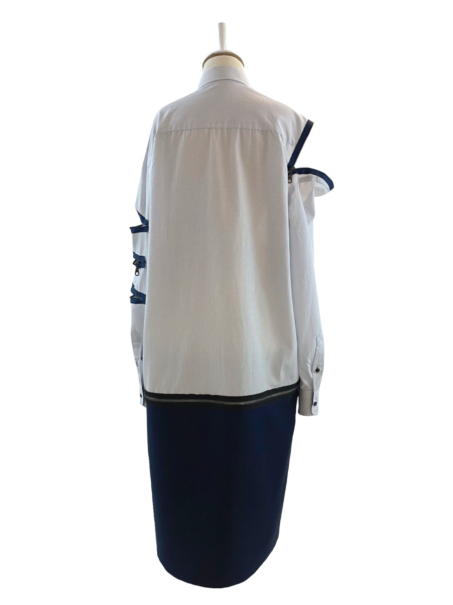 Puzzle Unisex Shirt with Zippers