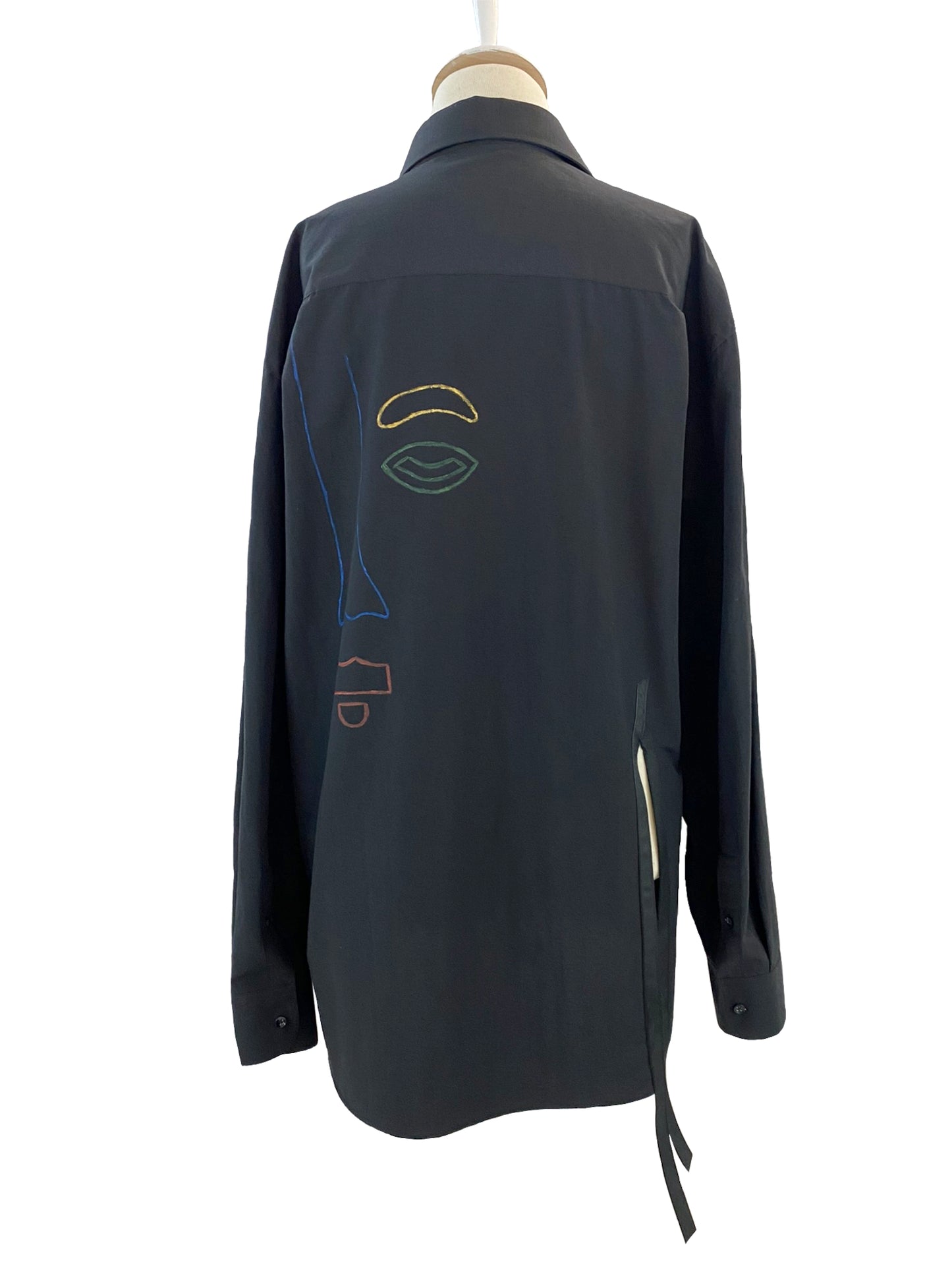 Unisex Hand-Painted Shirt - The Face