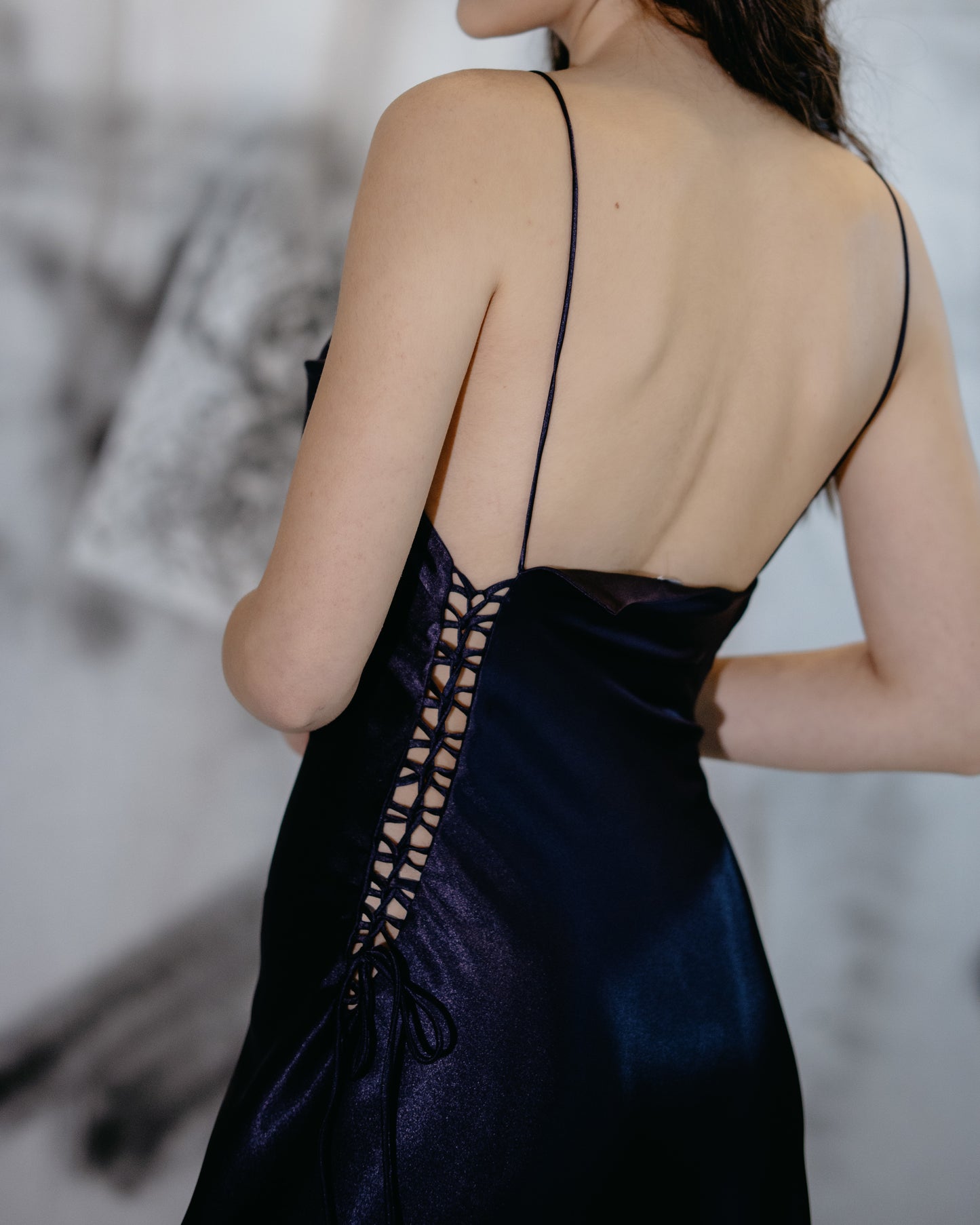 Puzzle Slip Dress