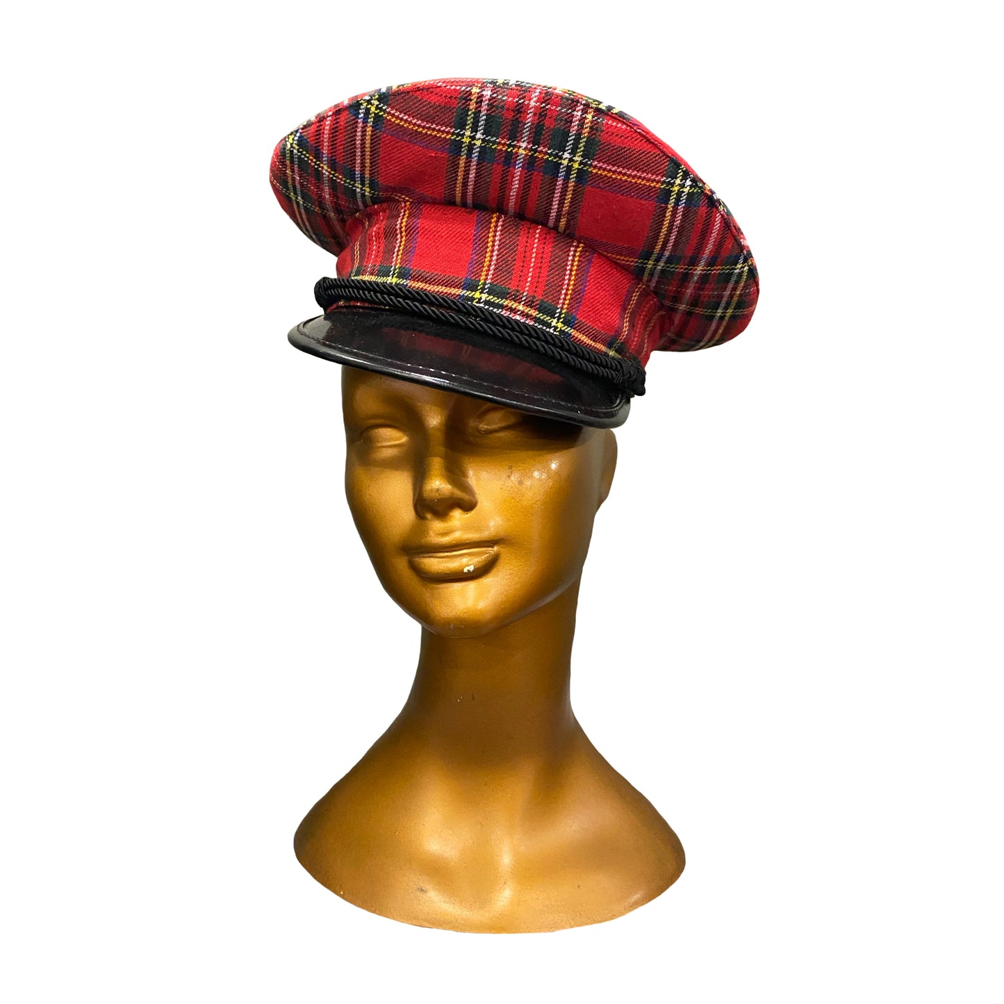 Red Tartan Cap