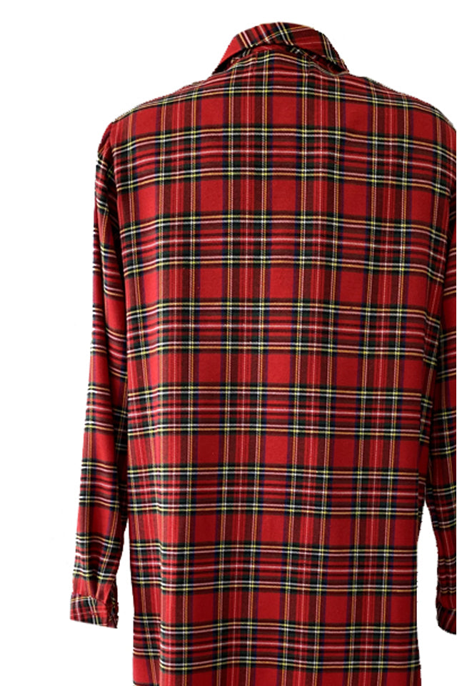 Red tartan shirt - Regular fit