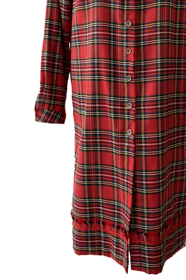 Red tartan shirt - Regular fit