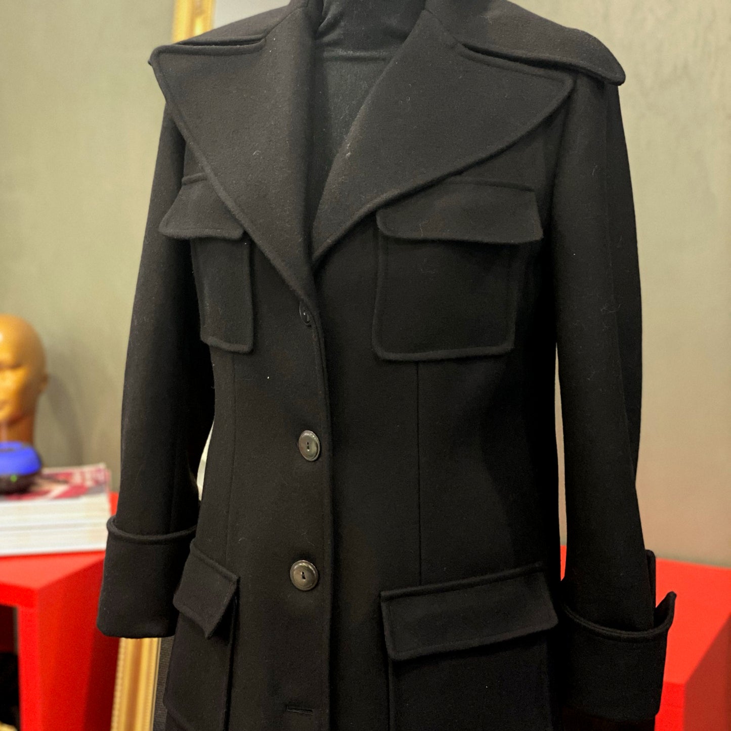 Black Wool Coat