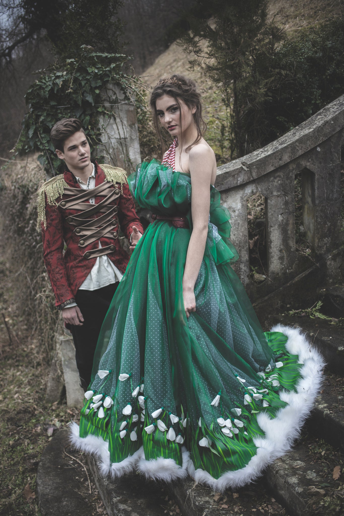Spring Gown - Contrast Collection
