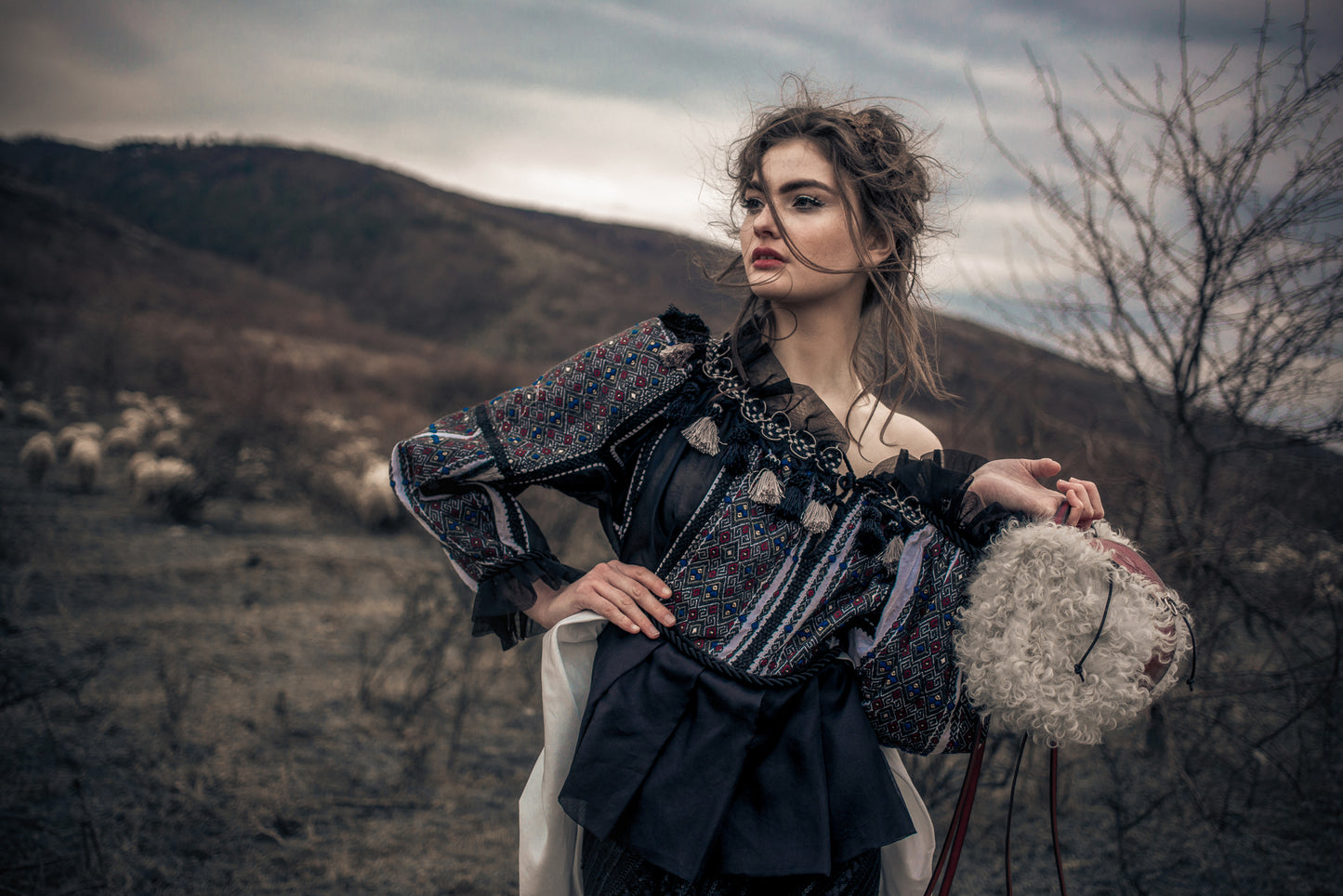 Romanian Folklore Inspired Blouse