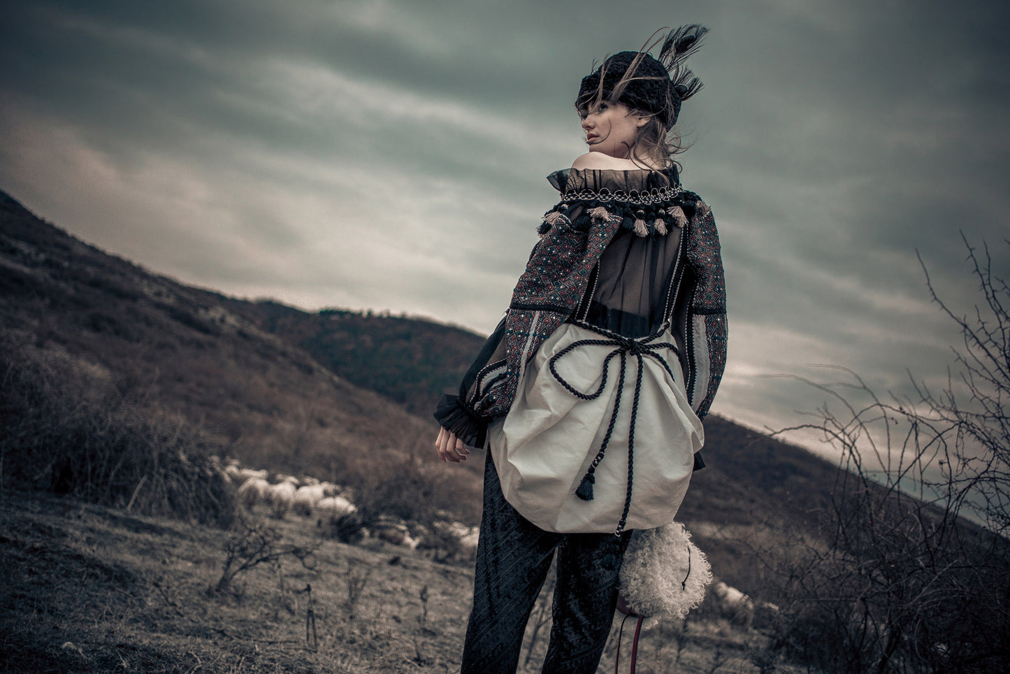 Romanian Folklore Inspired Blouse