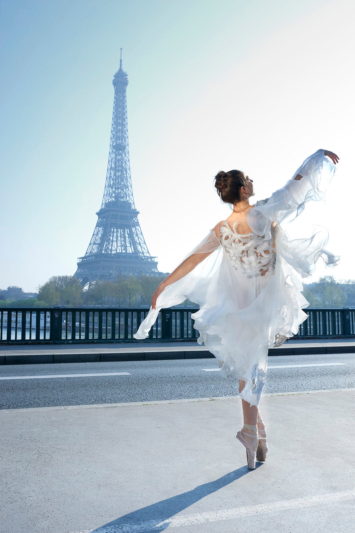 Emotions Collection White Silk Dress