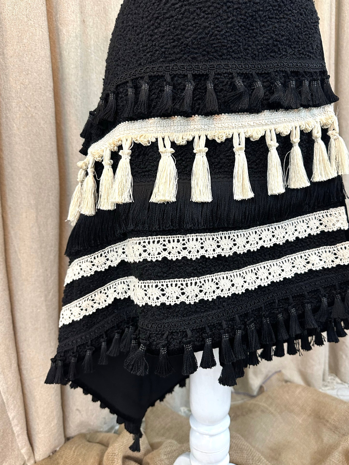Romanian Folklore Inspired Wrap Skirt