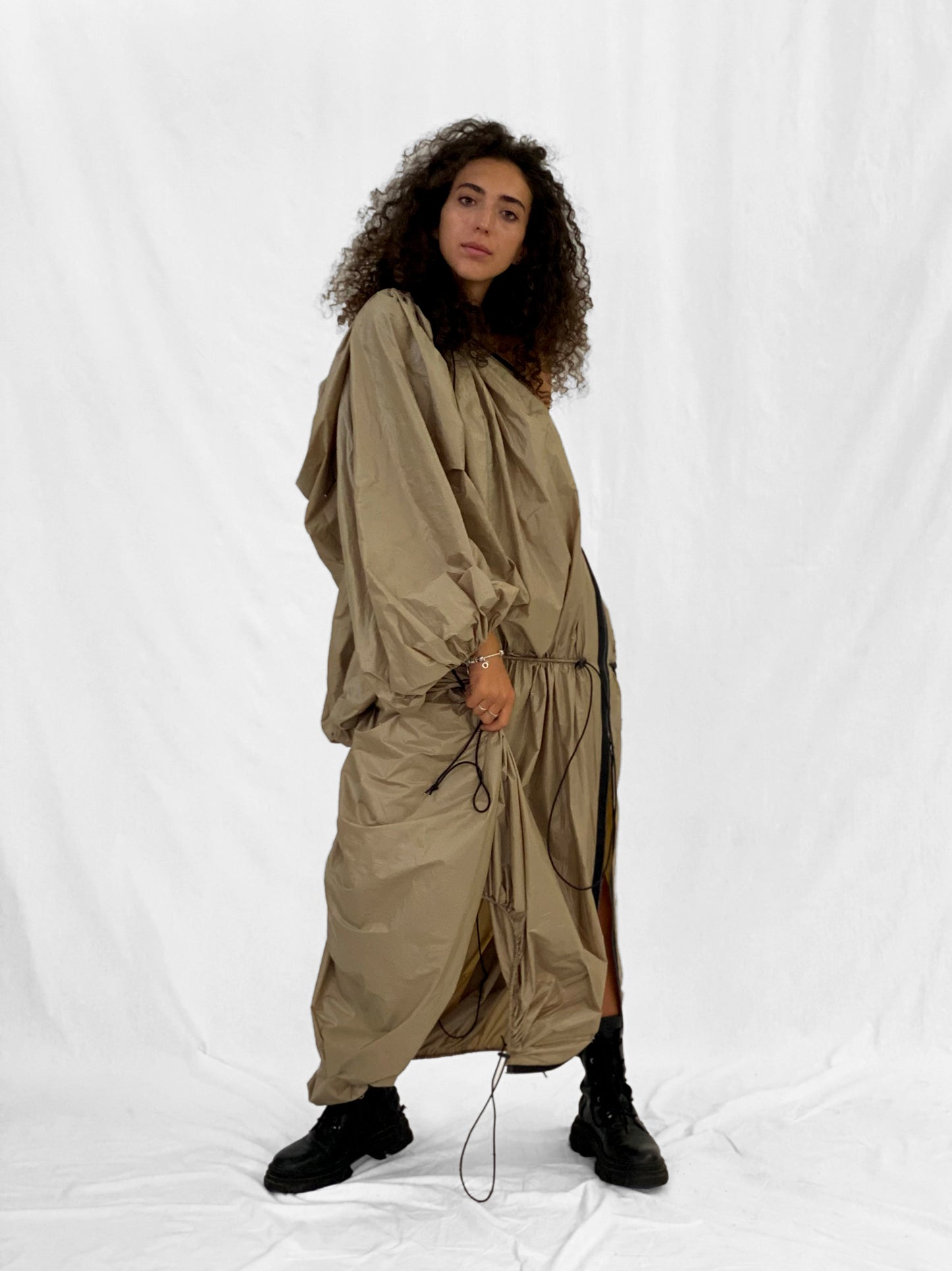 MANIFESTO Beige Raincoat