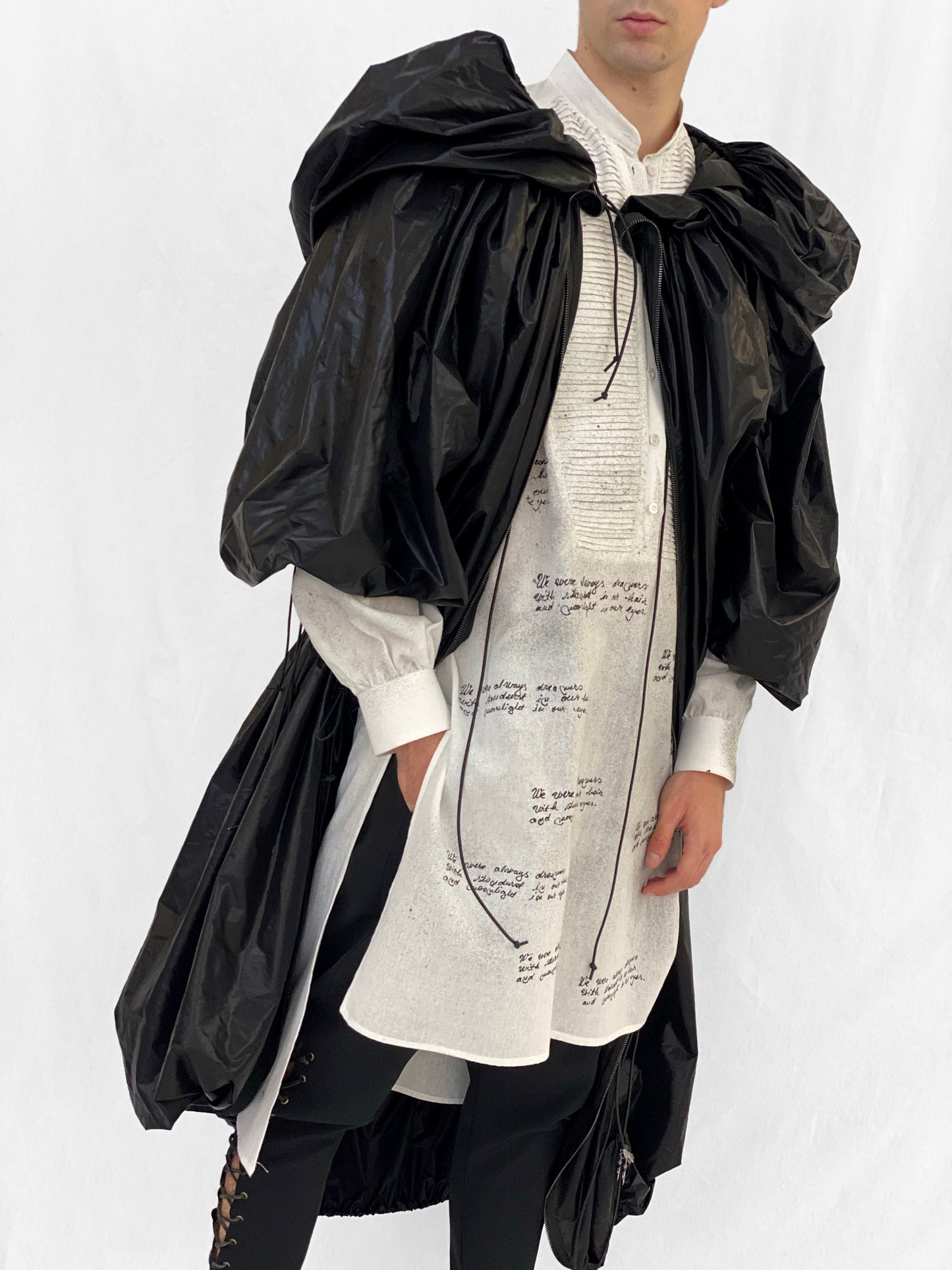 MANIFESTO Black Raincoat
