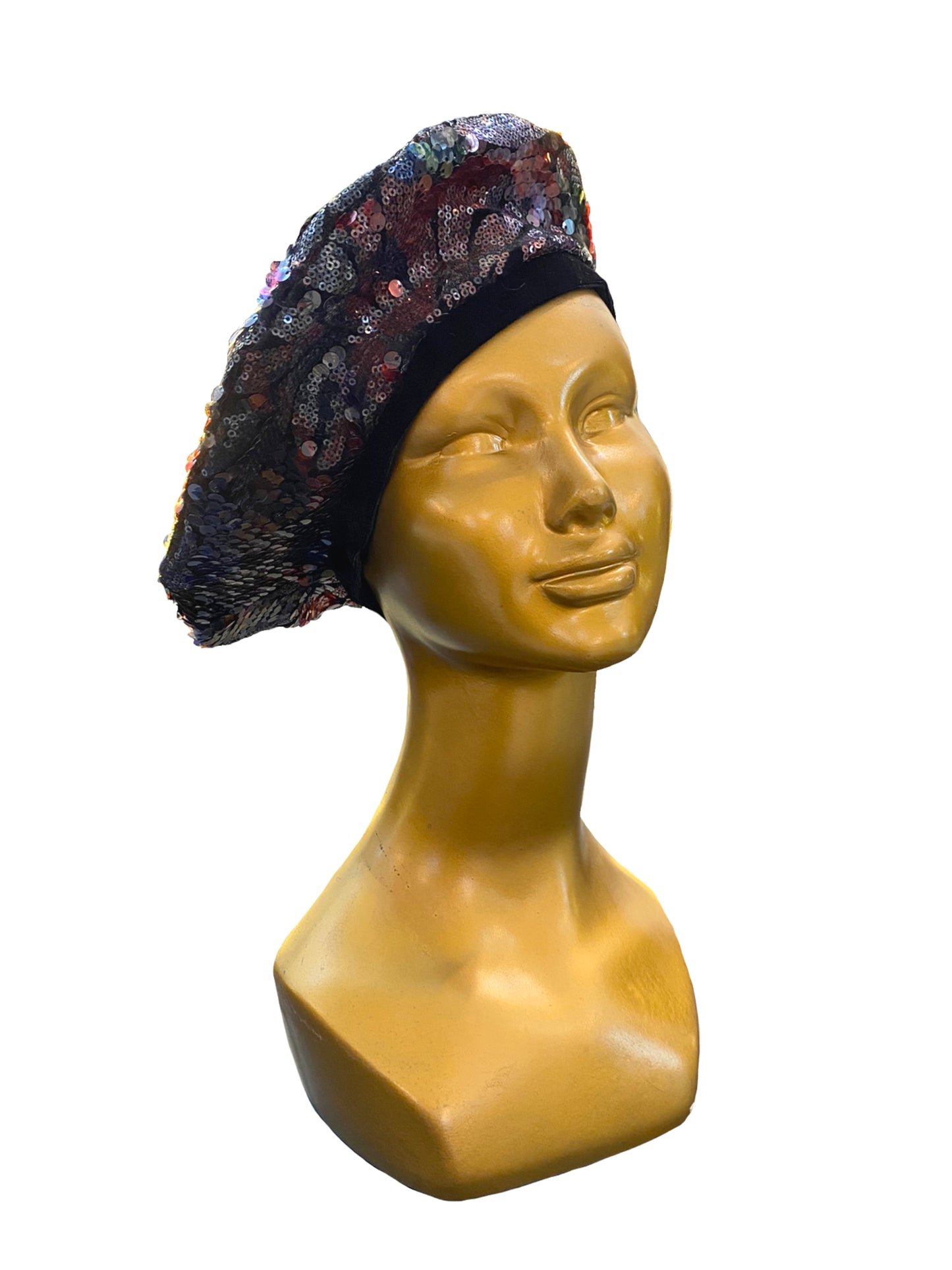 Sequin Beret
