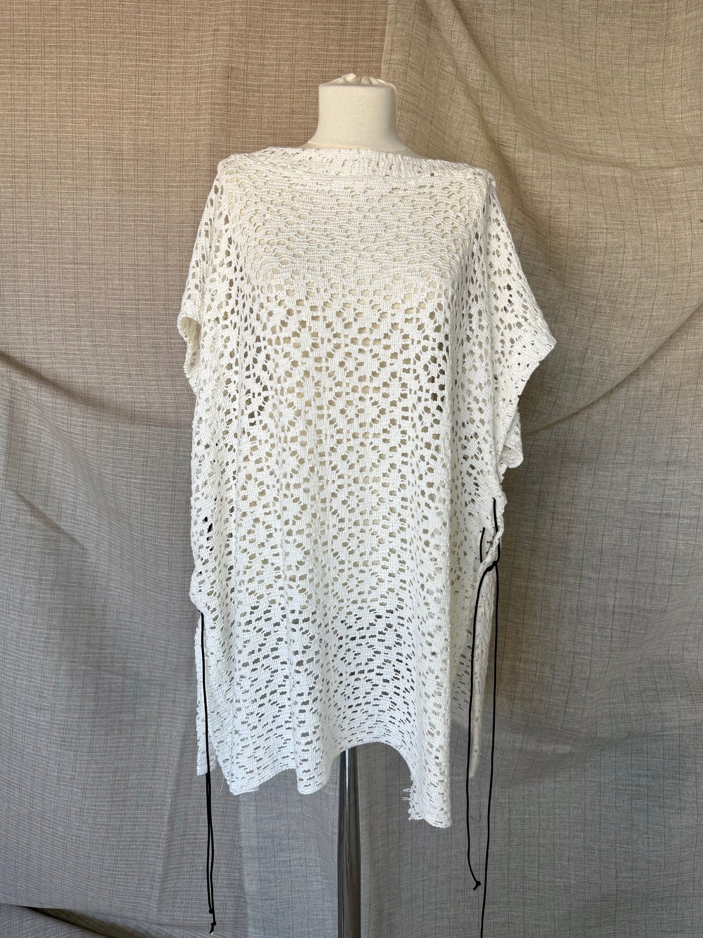 Ivory Lace Vest