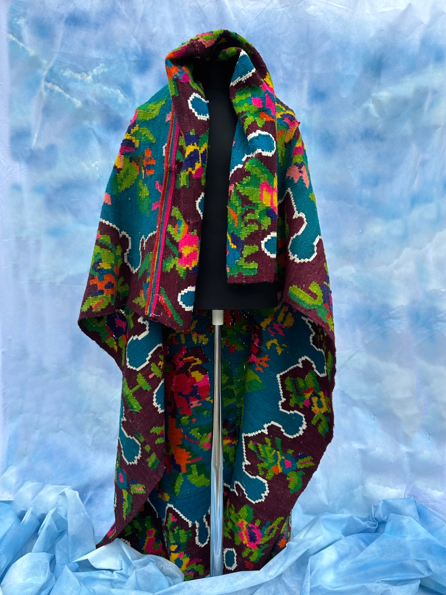 "Dor" Multicoloured Long Vest