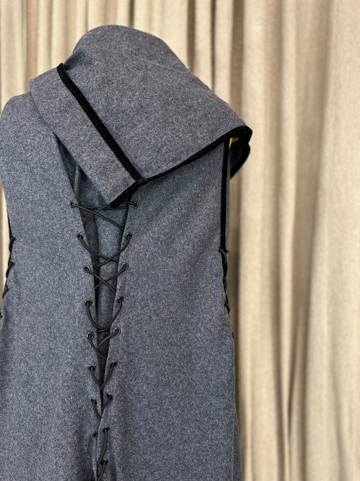 Gray Adjustable Vest