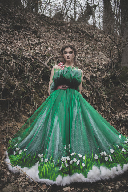 Spring Gown - Contrast Collection