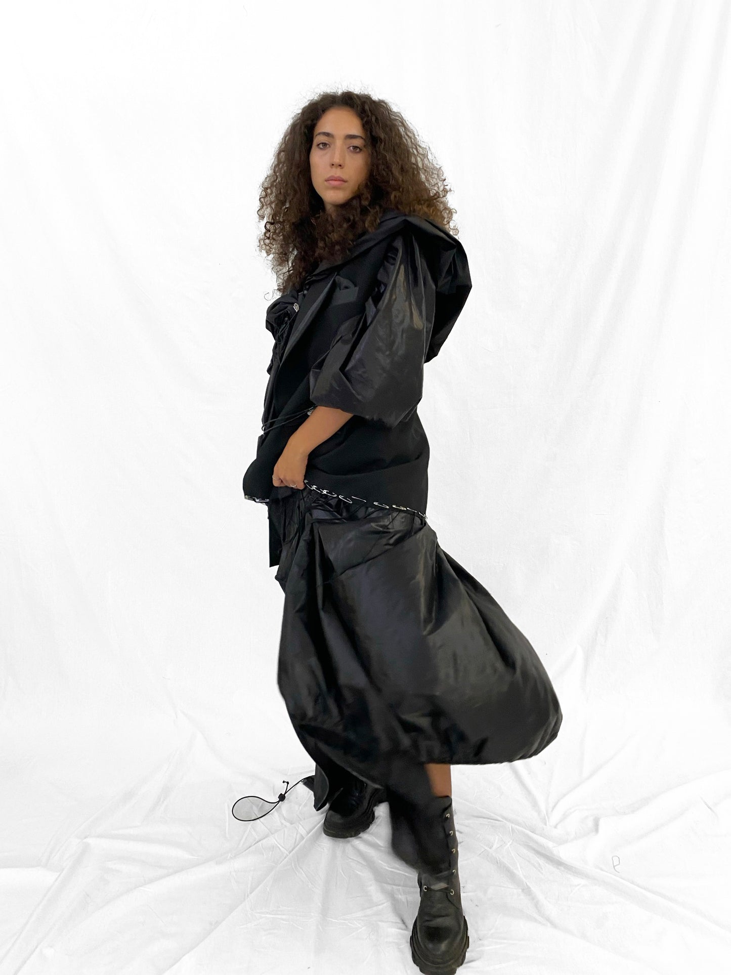 MANIFESTO Black Raincoat